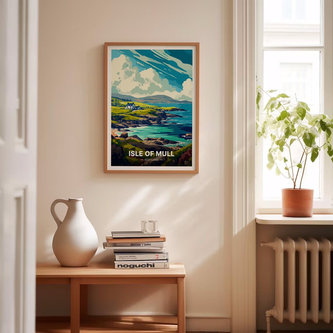 Isle Of Mull Travel Poster, Scotland Landscape Art - Image 4