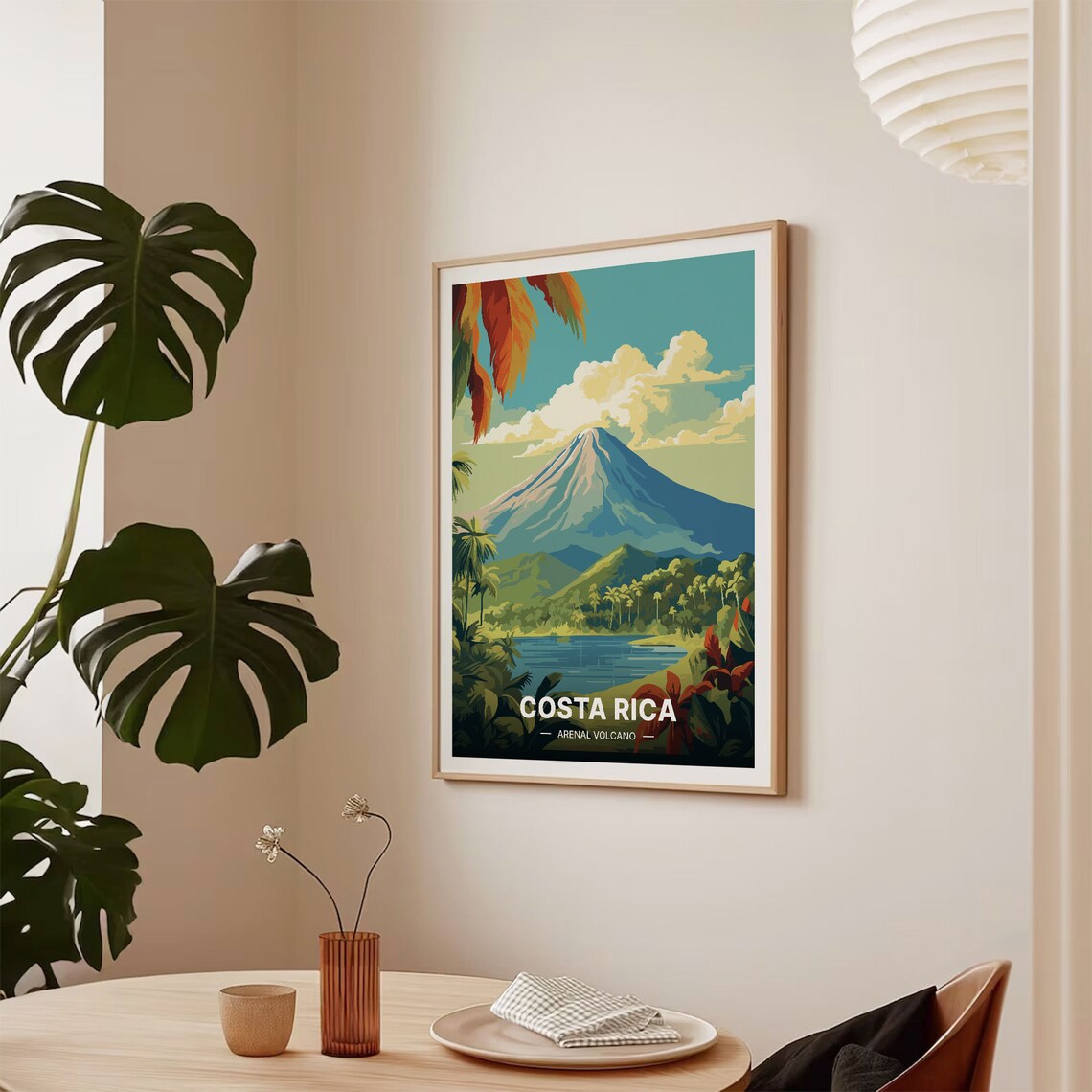 Costa Rica Travel Poster, Adventure Wall Art Print - Image 2