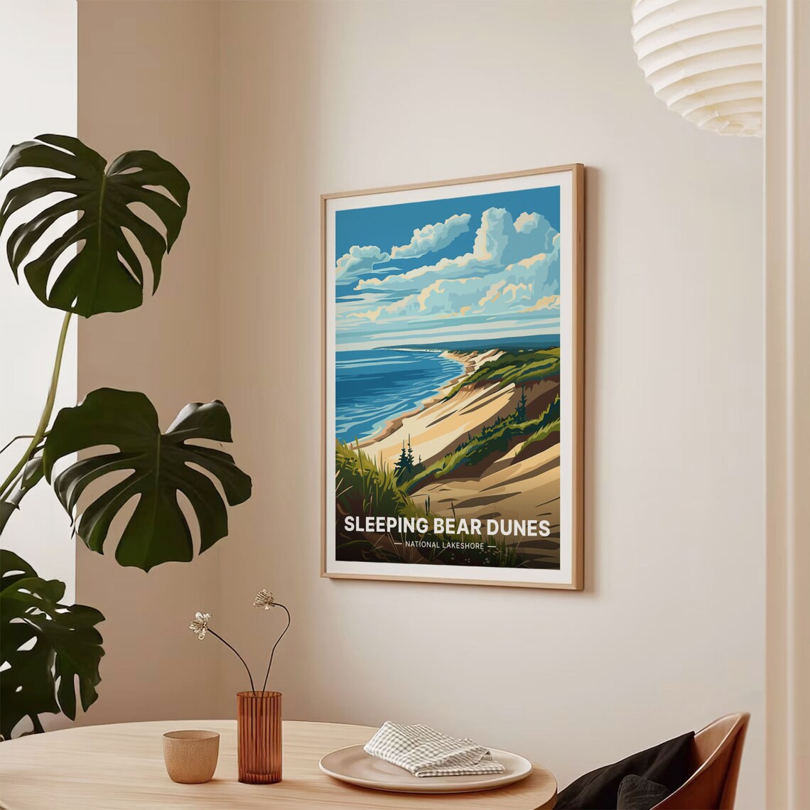Sleeping Bear Dunes Travel Poster, Travel Poster - Image 2