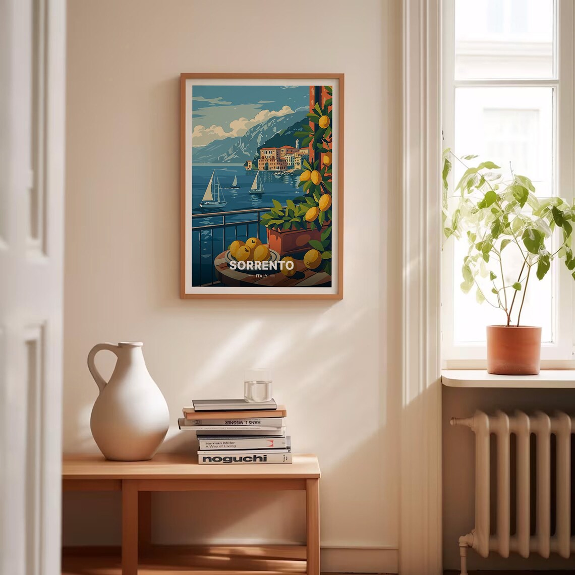 Sorrento Italy Lemon Coast Travel Poster - Image 4