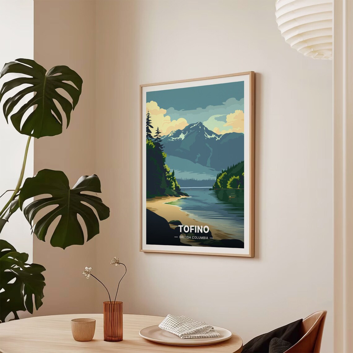 Tofino Canada Traditional Style Travel Poster - Image 2