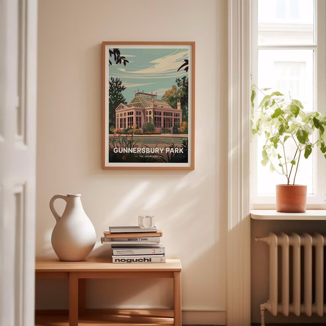 West London Travel Poster, Gunnersbury Park Museum - Image 4