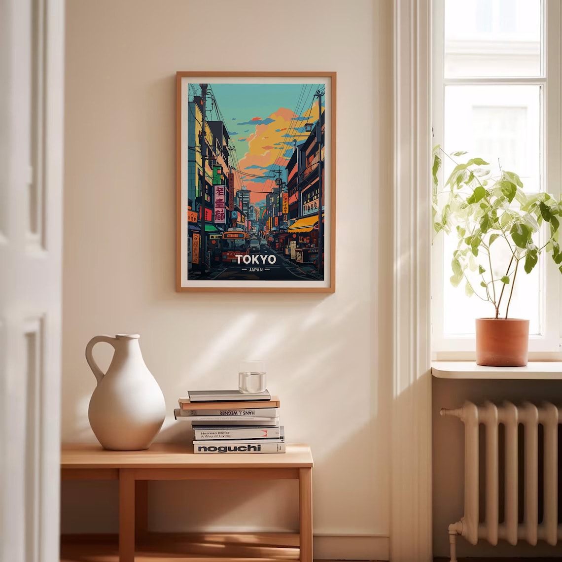 Tokyo Cityscape Birthday Gift Idea Art Print - Image 4
