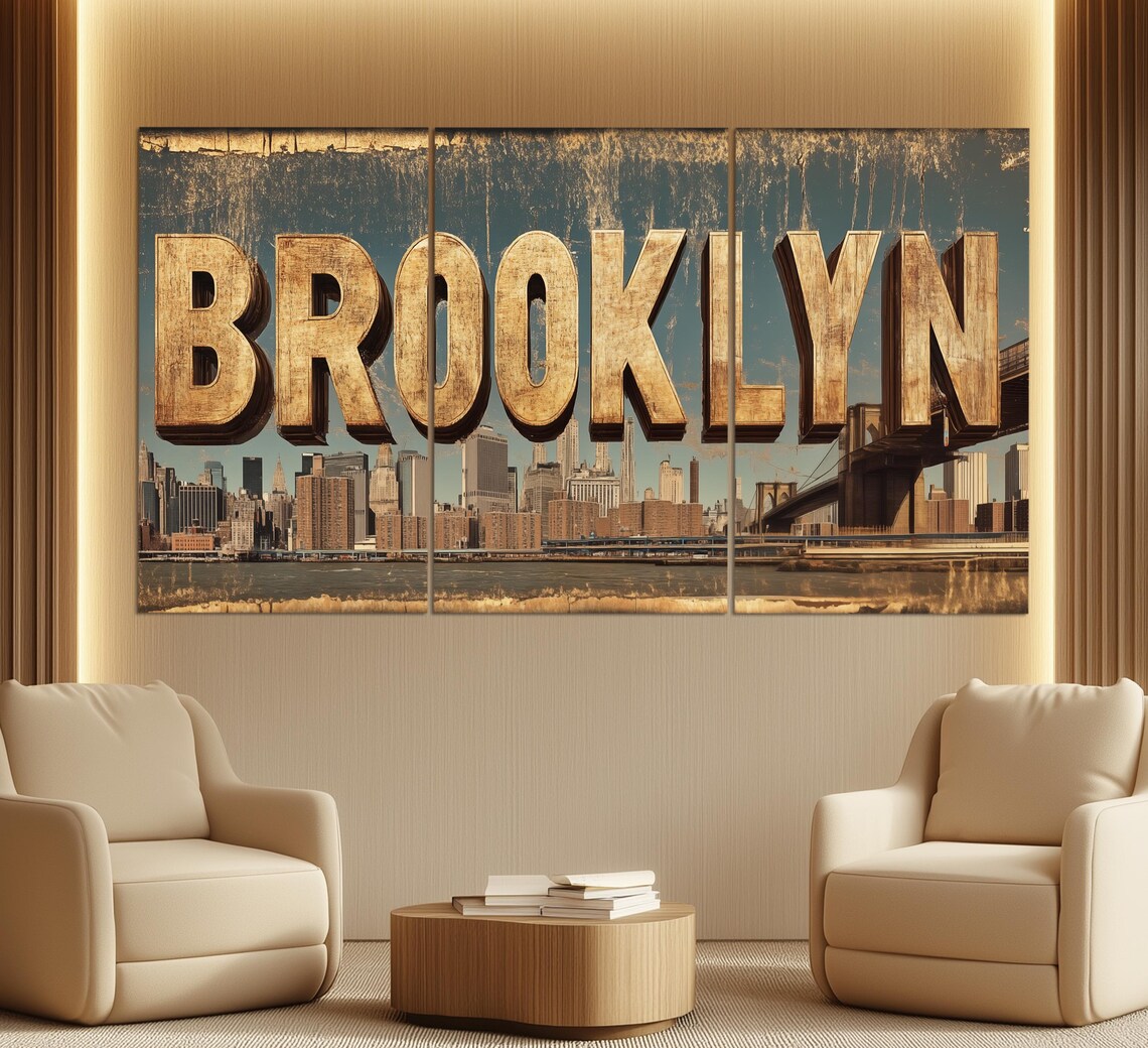 Brooklyn Sign Print, Modern New York Art Print - Image 6