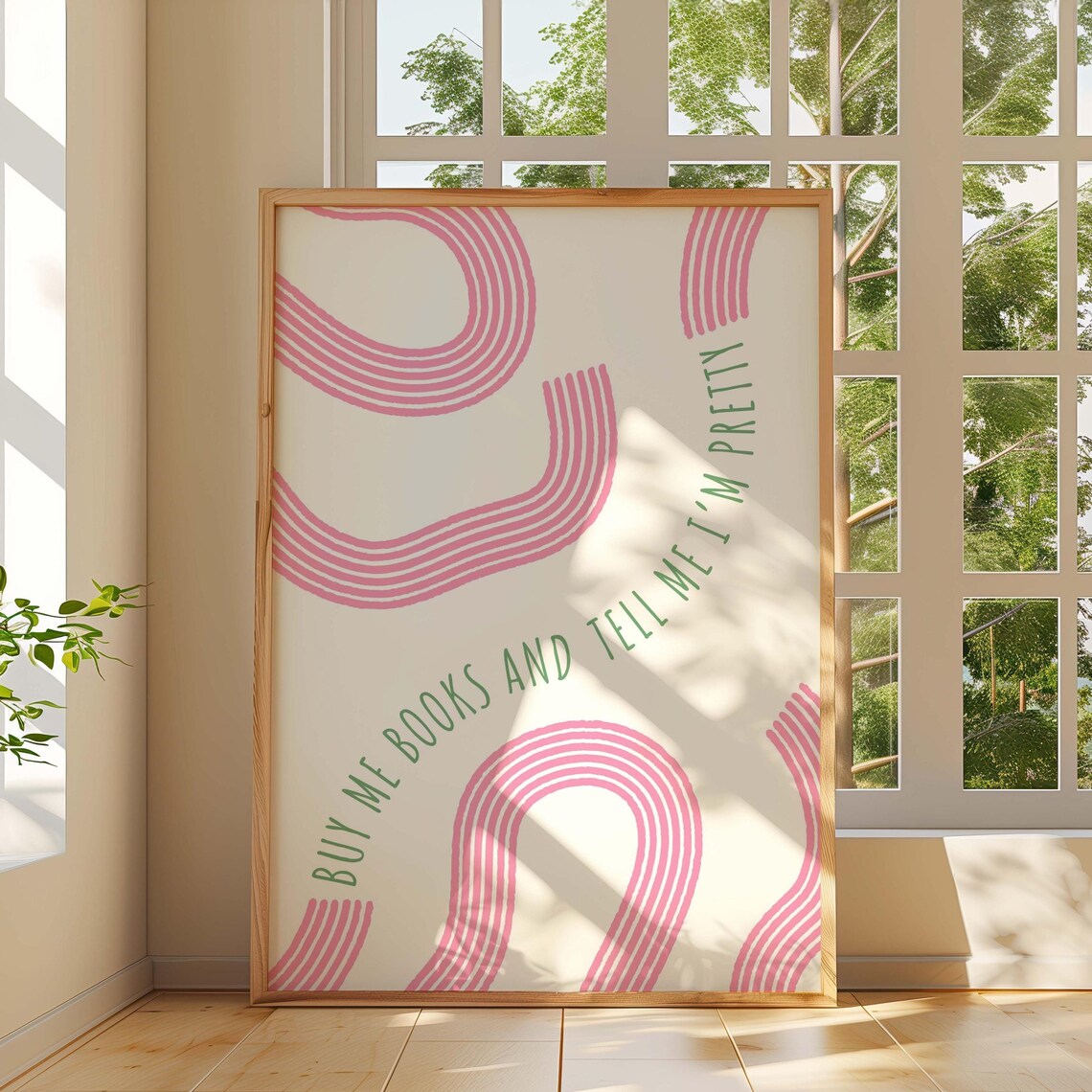 Retro Book Poster, Reading Nook Decor - Image 5