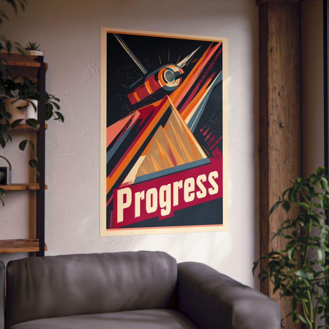 Progress Poster, Home Office Dorm Decor - Image 2