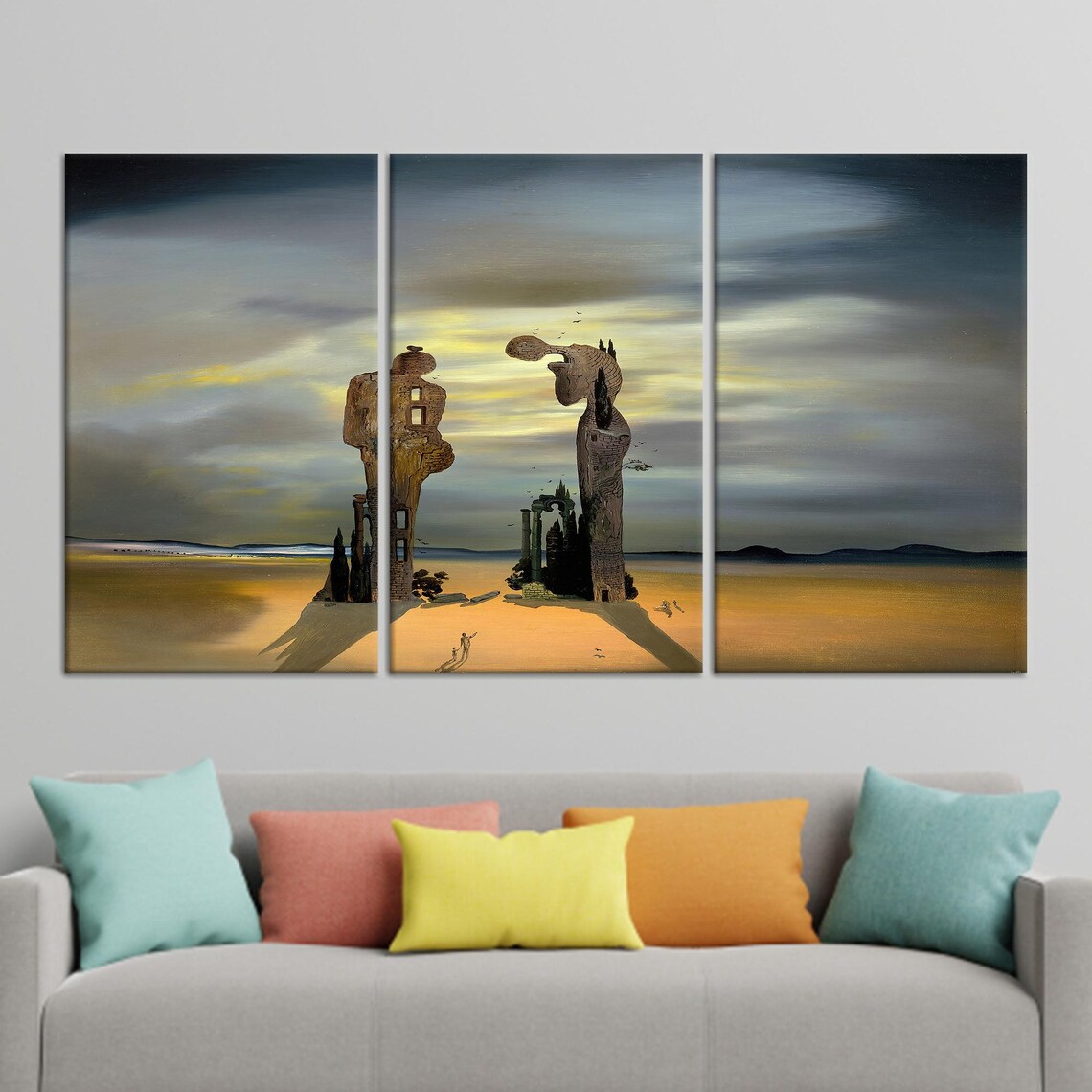 Salvador Dali Archeological Reminiscence Art Print - Image 3