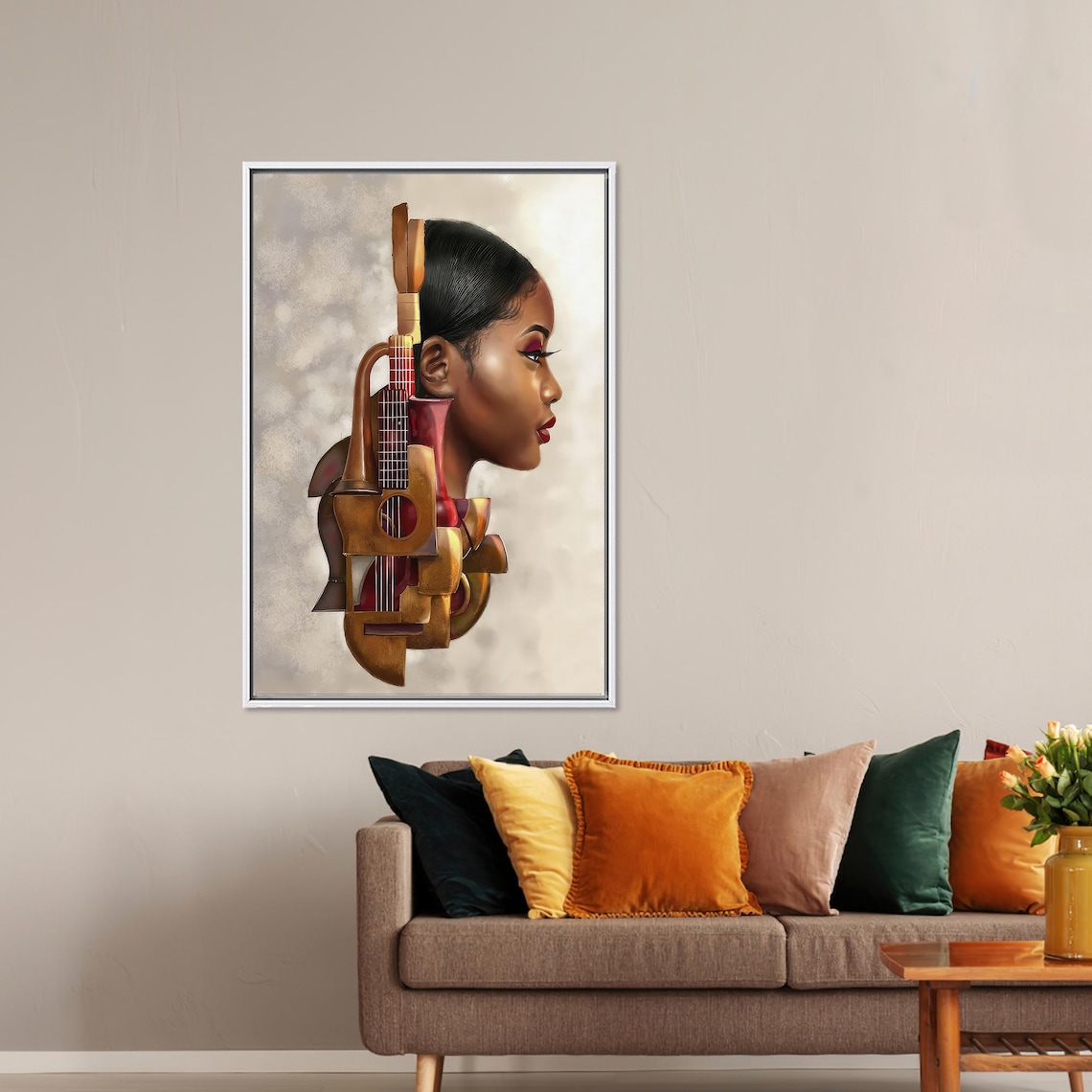 Music Room Art, Bohemian Decor Poster - Image 4