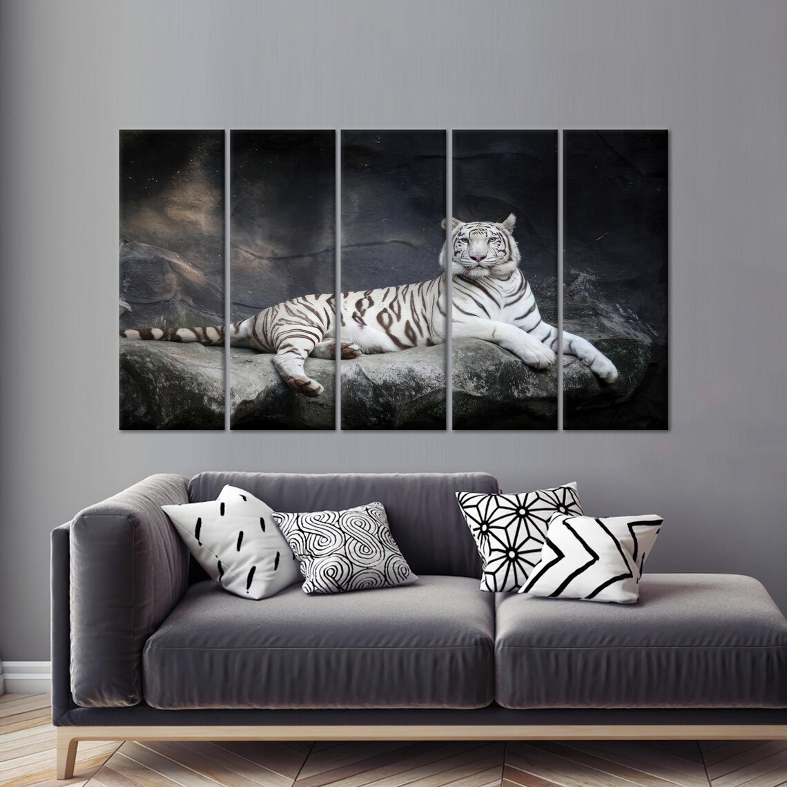 Tiger Farmhouse Wall Art Gift For Her - Image 2