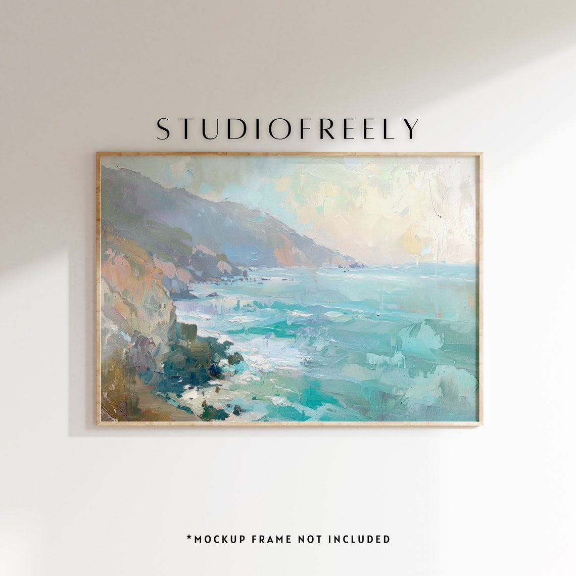 Big Sur Coastal Art Print Seascape Painting