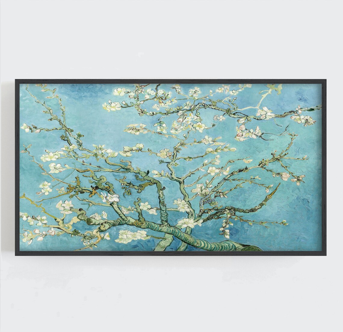 Van Gogh Almond Blossoms Vintage Floral Art Print - Image 2