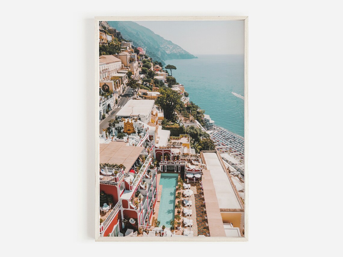 Ravello Amalfi Coast Italy Travel Poster