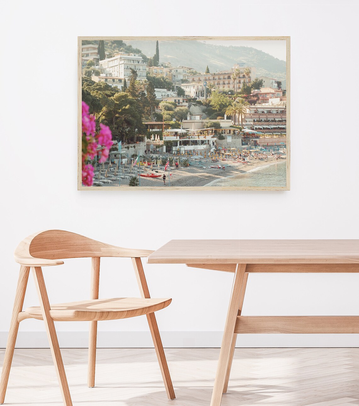 Positano Italy Travel Poster, Amalfi Coast Photo - Image 2