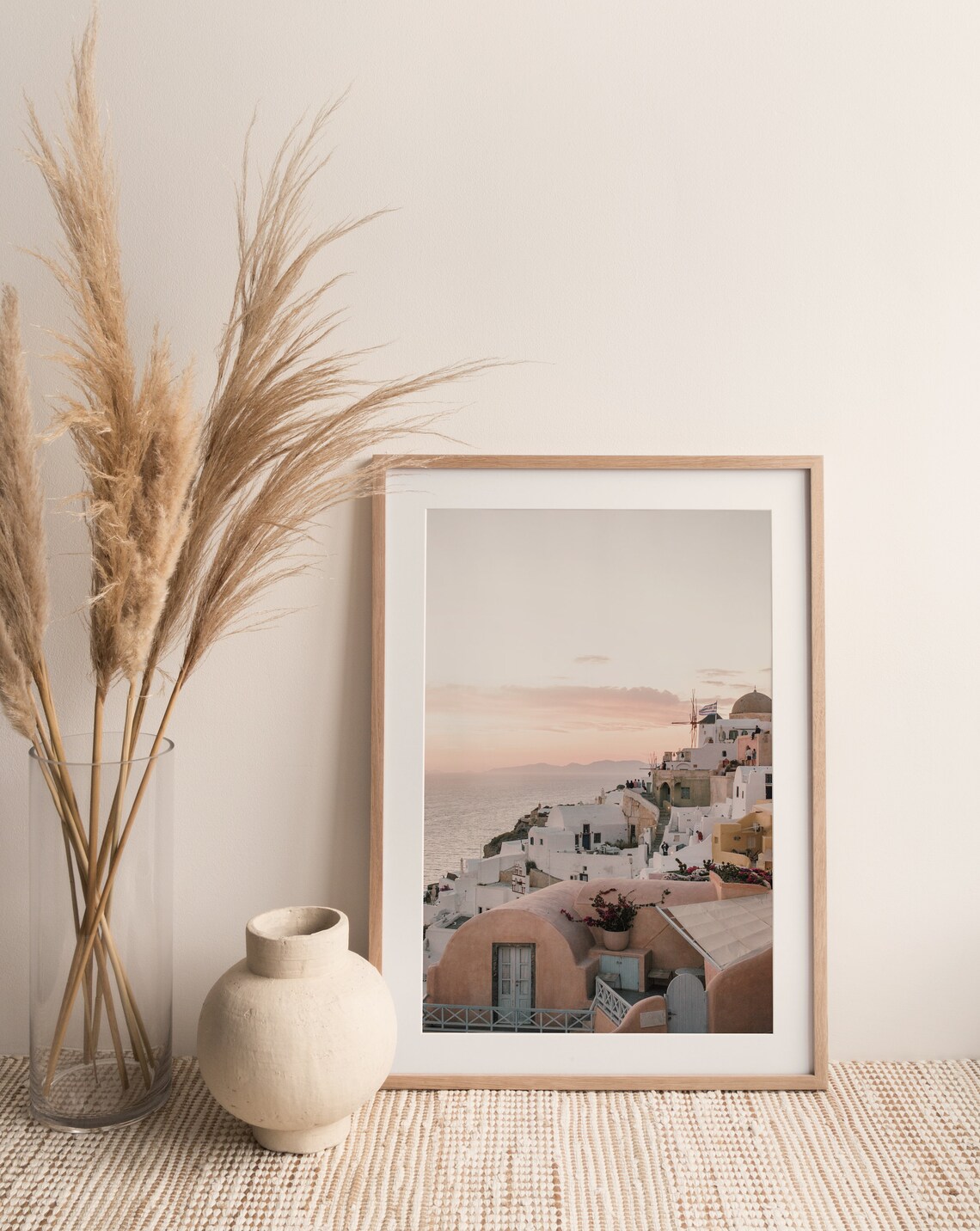 Sunset In Santorini Greece Travel Poster - Image 2