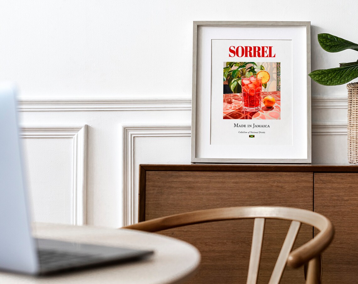 Sorrel Jamaican Beverage Kitchen and Bar Art Print - Image 4