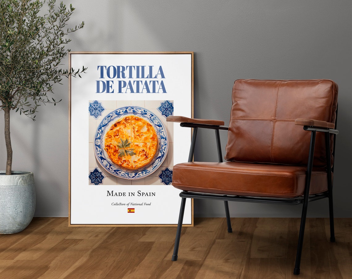 Tortilla De Patata, Traditional Spanish Food Art Print - Image 4