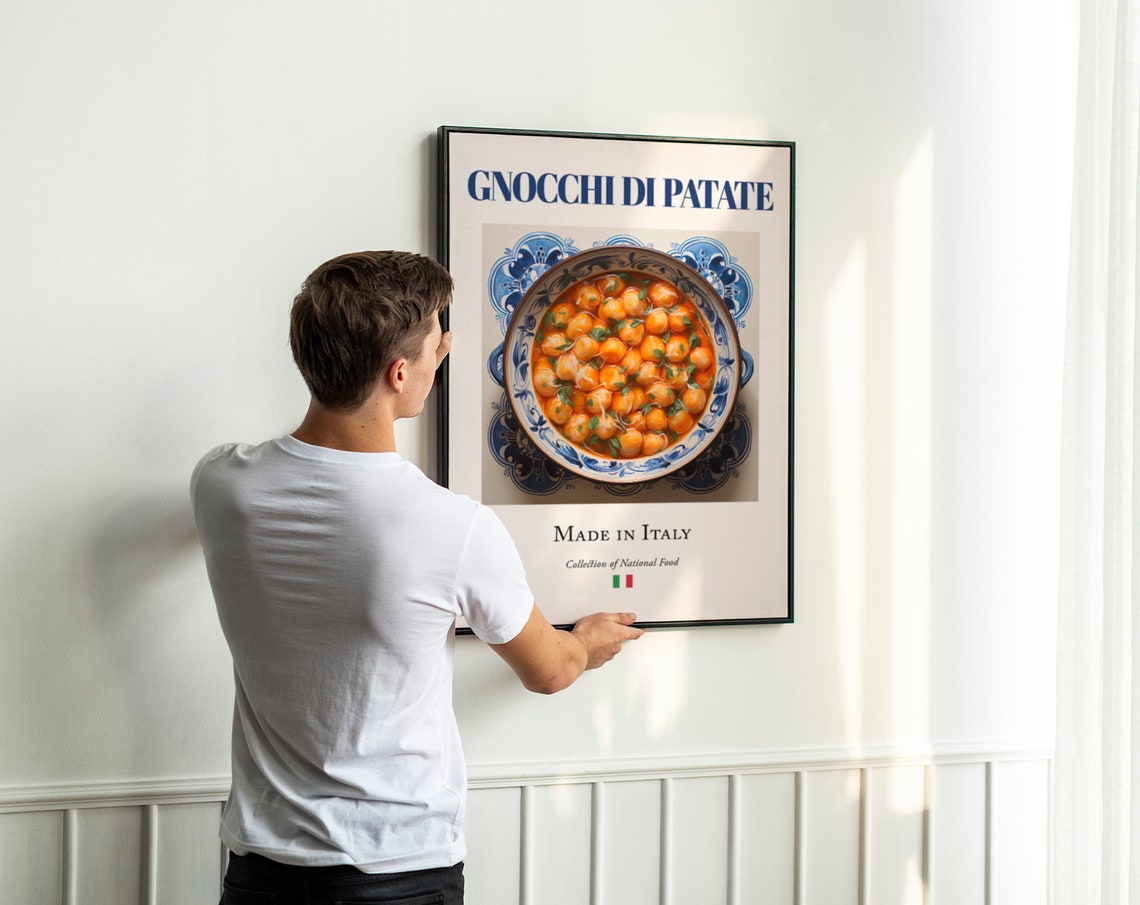 Gnocchi Di Patate, Traditional Italian Food Art Print - Image 3