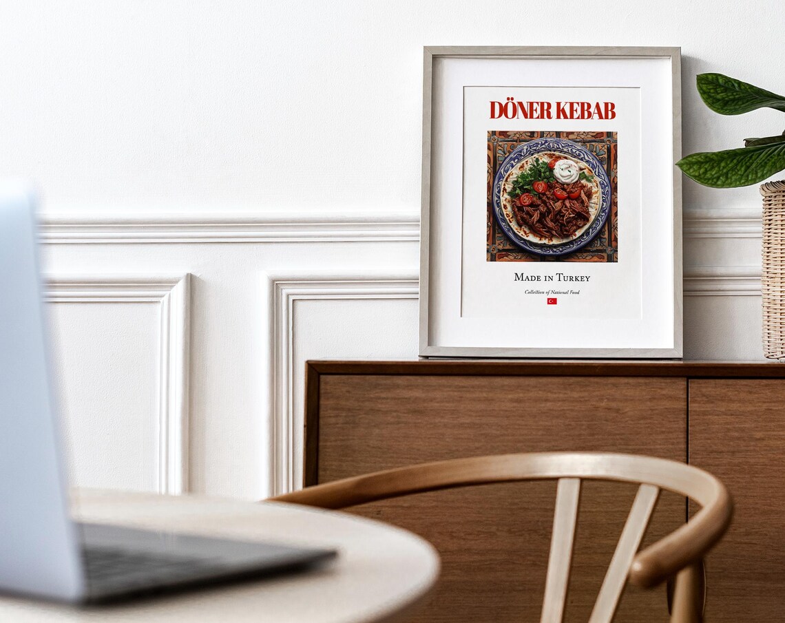 Doner Kebab Traditional Turkish Cuisine Poster - Image 4