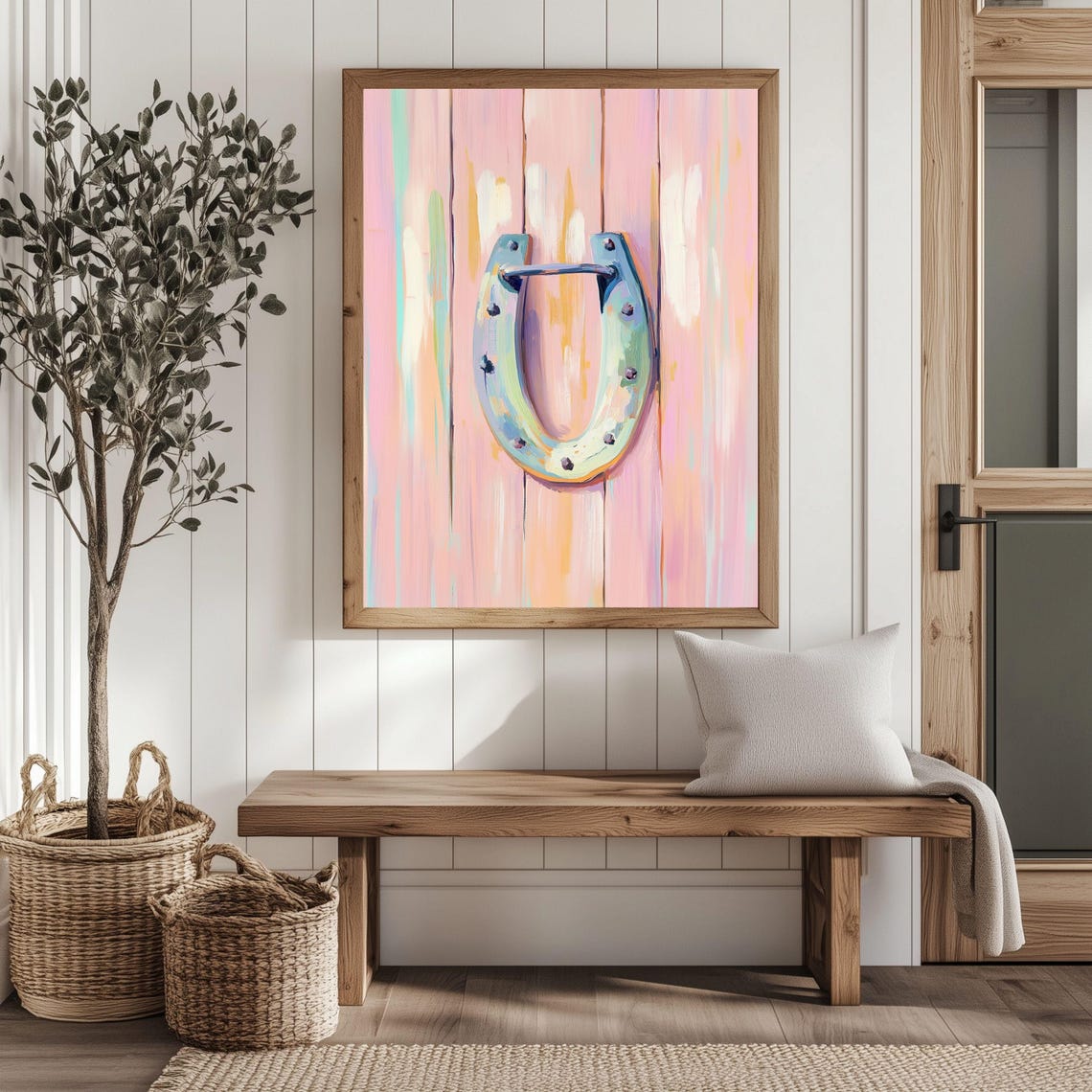 Minimalist Wild West Print Lucky You Poster Rustic Horseshoe Wall Art Good Luck Babe How Lucky Are We Art Western Lucky Girl Art - Image 5