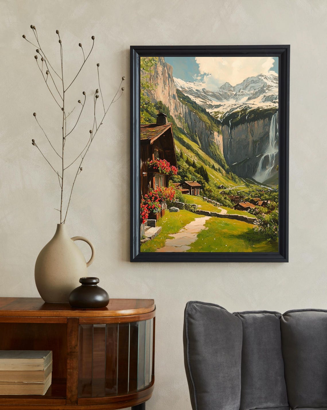 Lauterbrunnen Switzerland Travel Poster - Image 2
