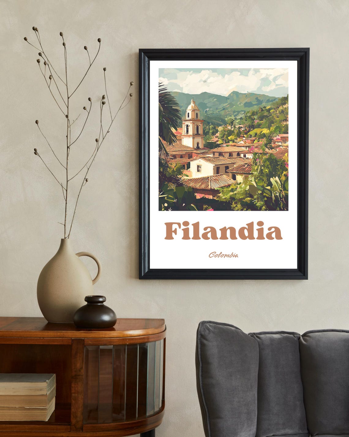 Filandia Quindio Travel Poster, Colombia - Image 2