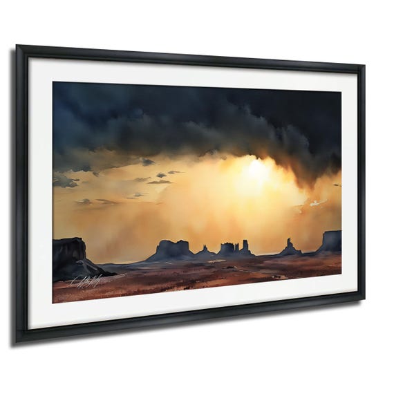 Southwest Desert Print Monument Valley Landscape Fine Art Photography