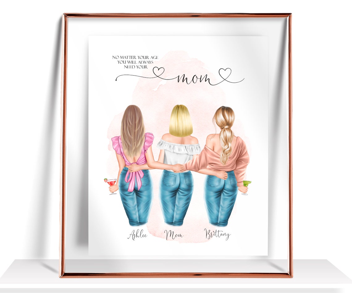 No Matter Your Age You Will Always Need Your Mom Bond Poster
