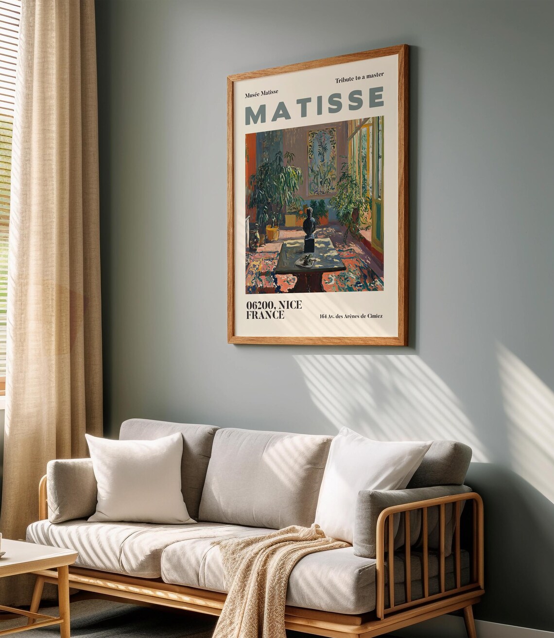Henry Matisse Exhibition Poster, Garden Scenery Art Print - Image 2