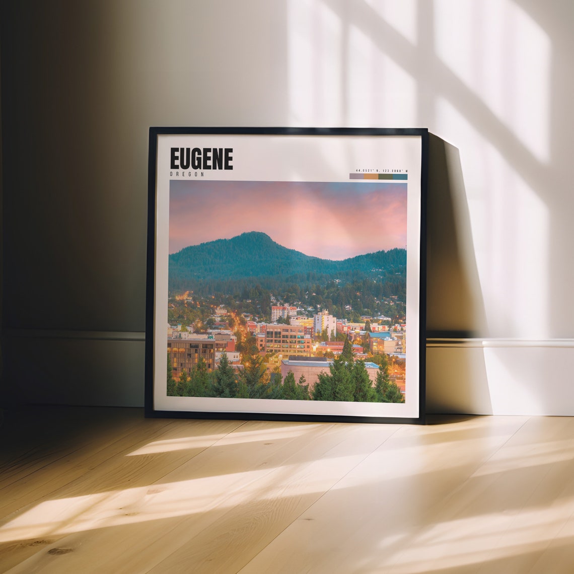 Eugene, Oregon Travel Poster - Image 3