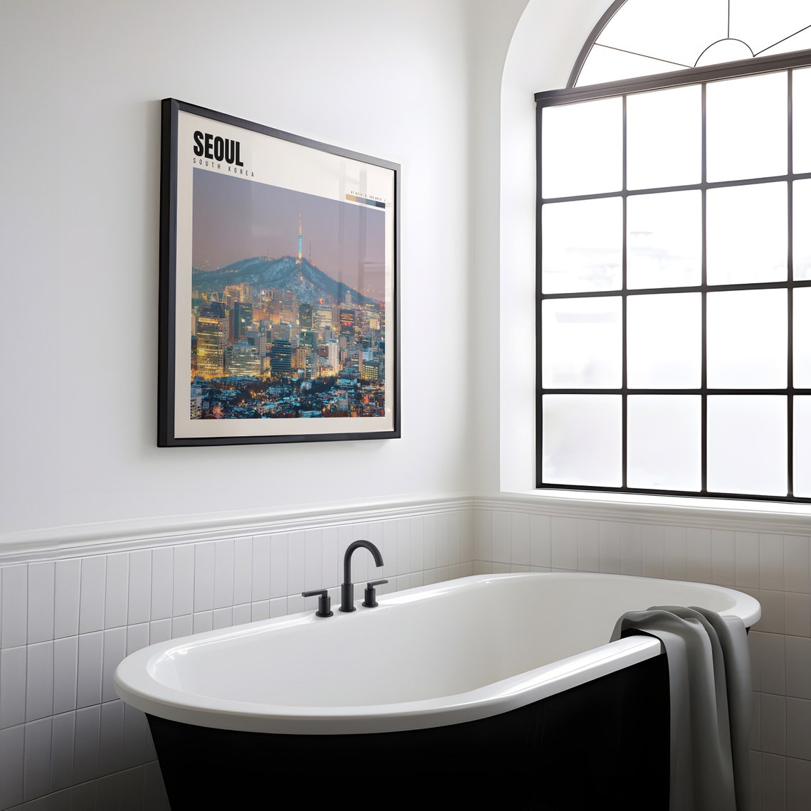 Seoul Print Seoul South Korea Poster Seoul Wall Art Seoul Photography South Korea Decor Seoul Artwork P 154 - Image 2
