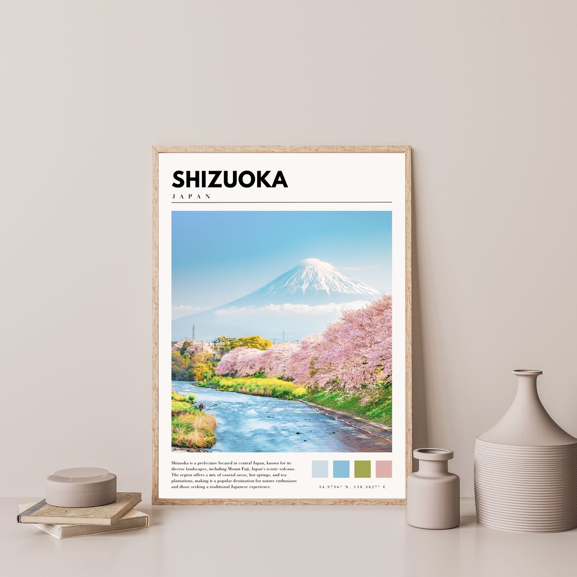 Shizuoka Japan Travel Poster, Mt Fuji Photography - Image 4