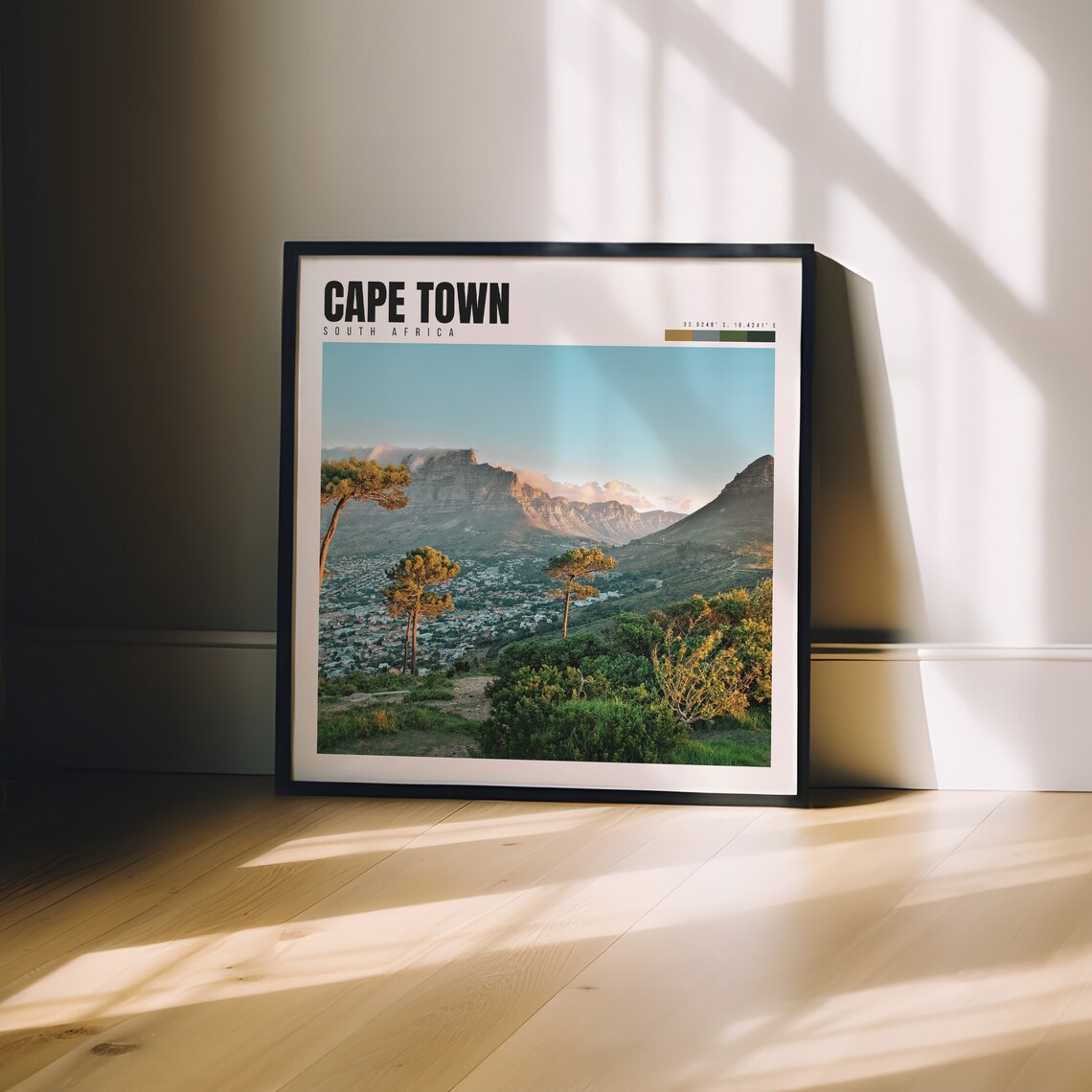 Cape Town, South Africa Travel Poster, Africa Decor - Image 3