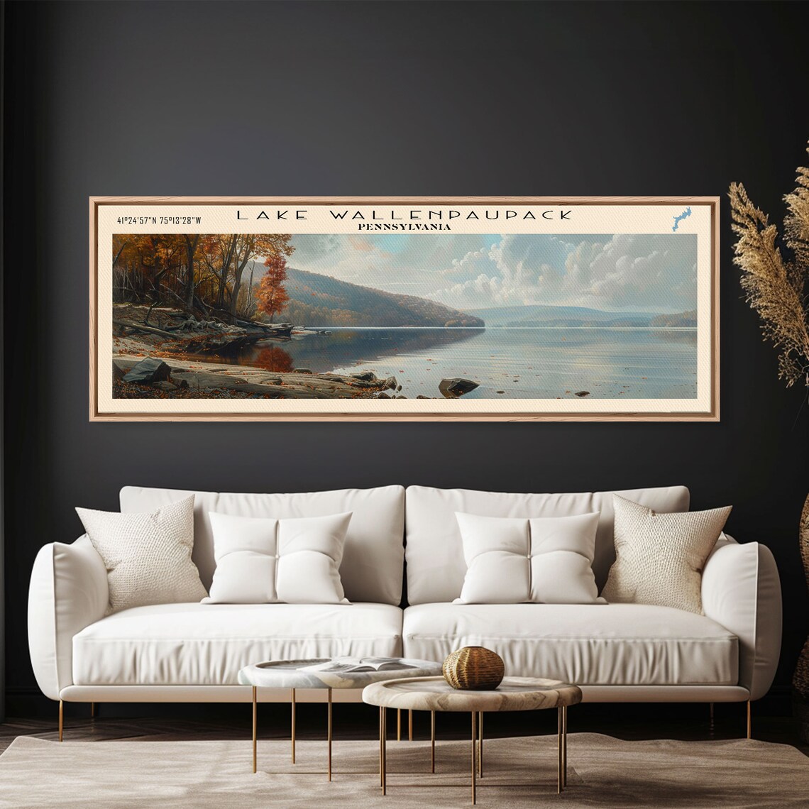 Lake Wallenpaupack Pennsylvania Travel Poster - Image 5