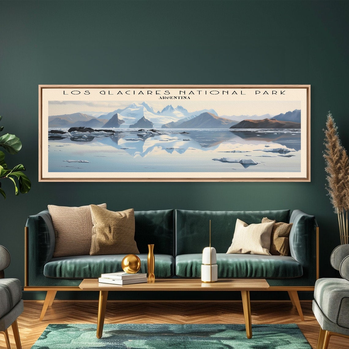 Los Glaciares Argentina Glacier Lake Iceberg Mountain Travel Poster - Image 6