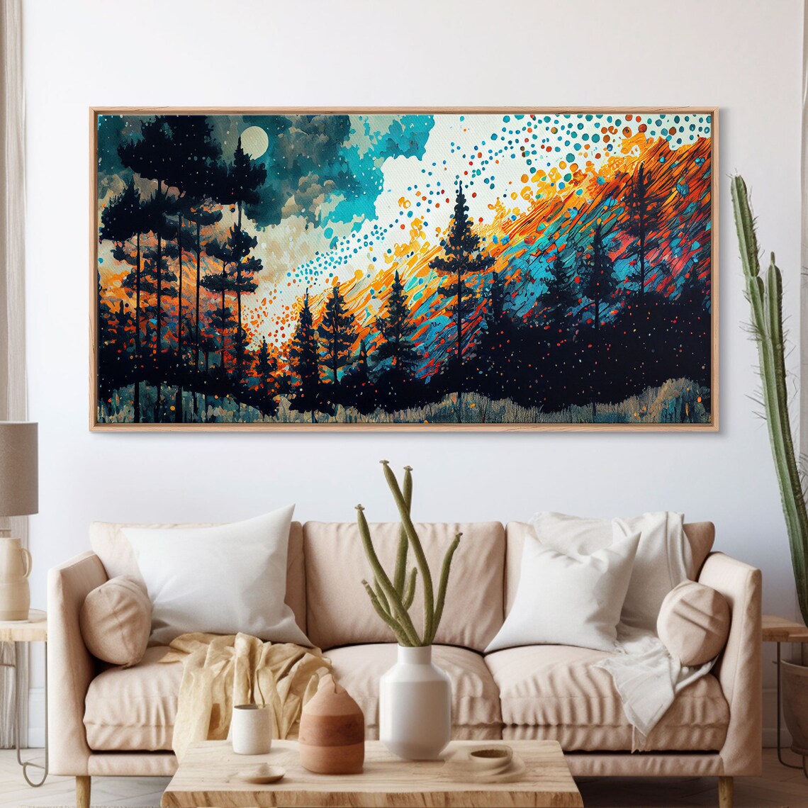 Crystal Pine Tree Art Print - Image 3