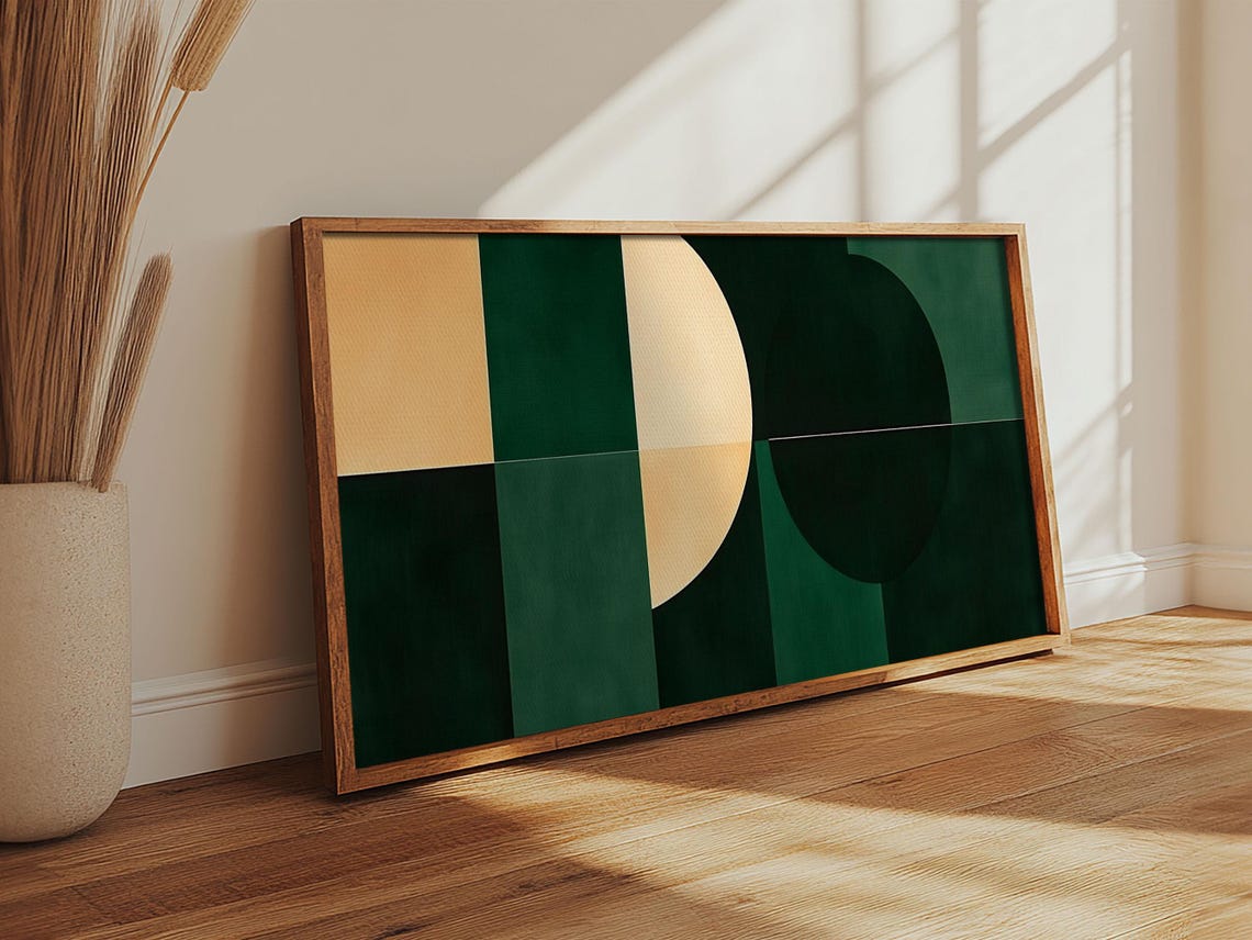 Geometric Mid Century Modern Art Print - Image 4