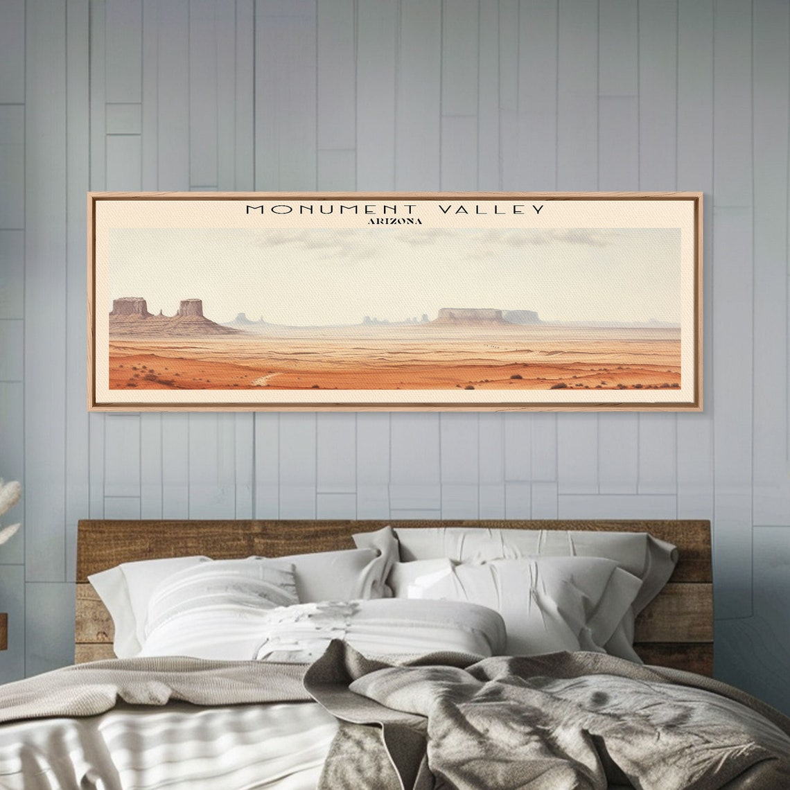 Monument Valley Arizona Red Sandstone Buttes Desert Panoramic Poster - Image 5