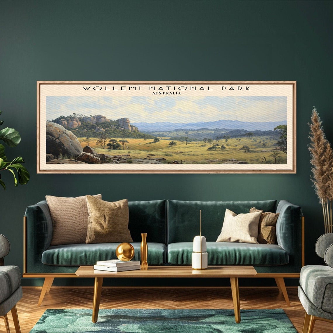 Wollemi National Park Australia Golden Plain Rock Formations Poster - Image 6