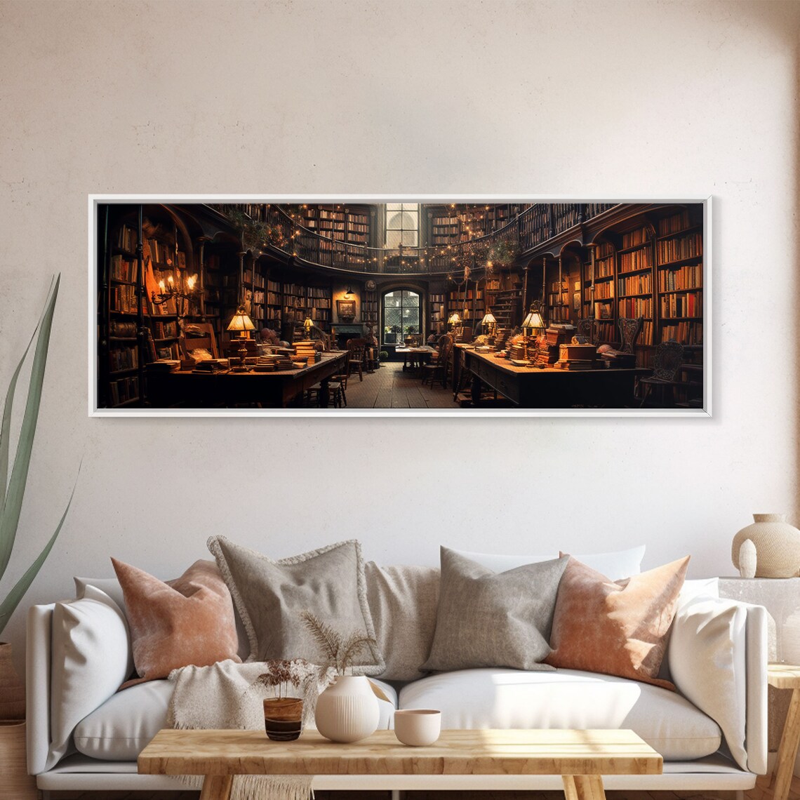 Paris Book Shop, Victorian Oil Painting Poster - Image 5