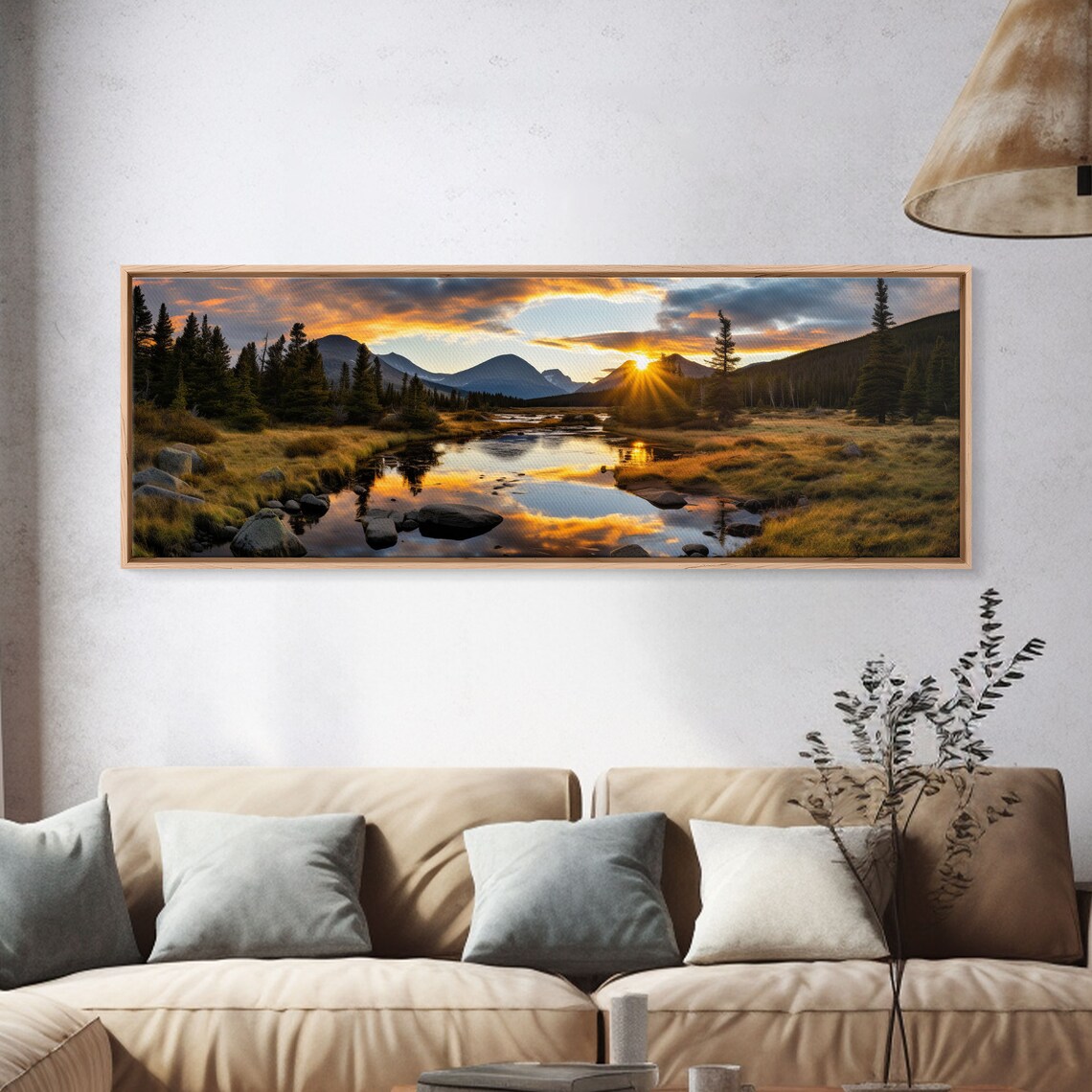 Rocky Mountain National Park Panoramic Art Print - Image 3