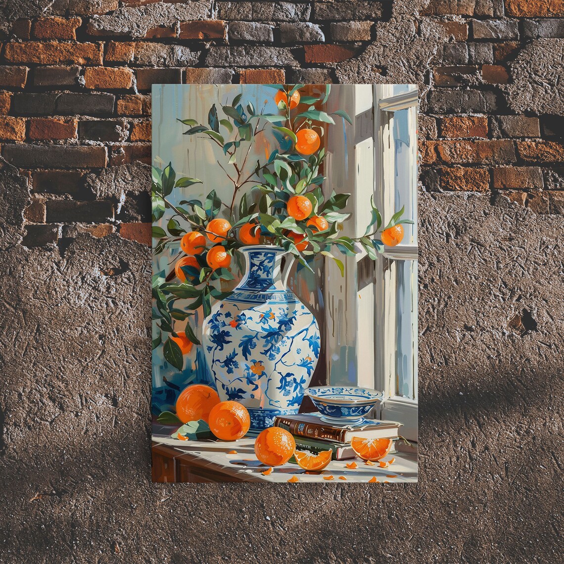Mediterranean Still Life, Italian Style Art Print