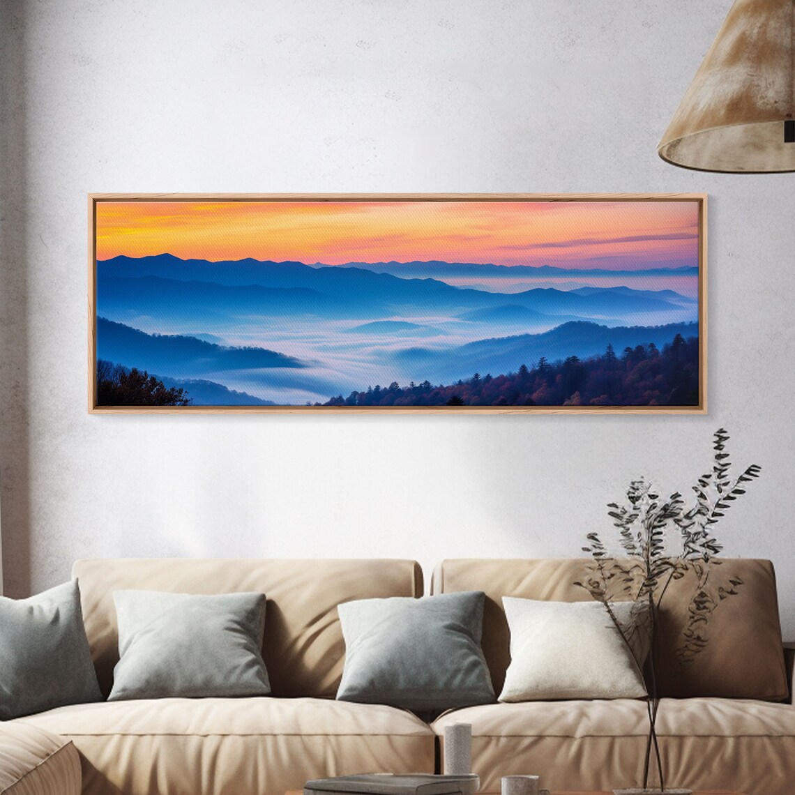 Great Smoky Mountains National Park, Panoramic Travel Poster - Image 3