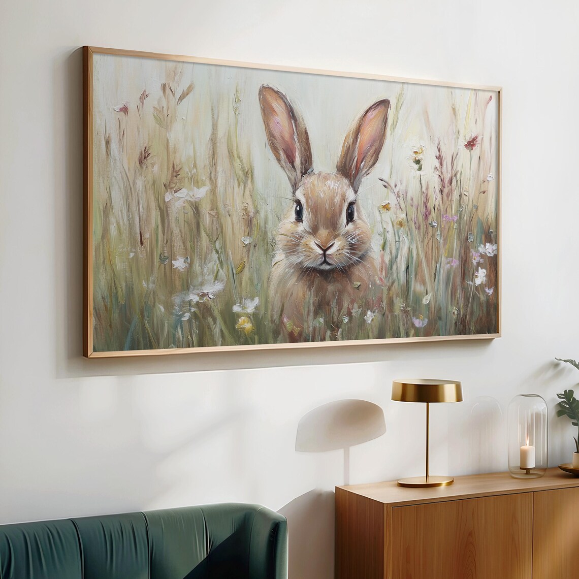 Easter Home Decor, Abstract Modern Art Print - Image 3