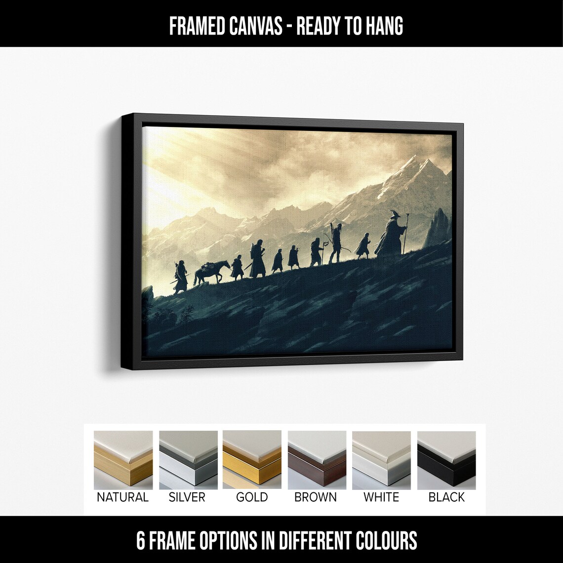 Lord Of The Rings Fellowship Of The Ring Art Print - Image 4