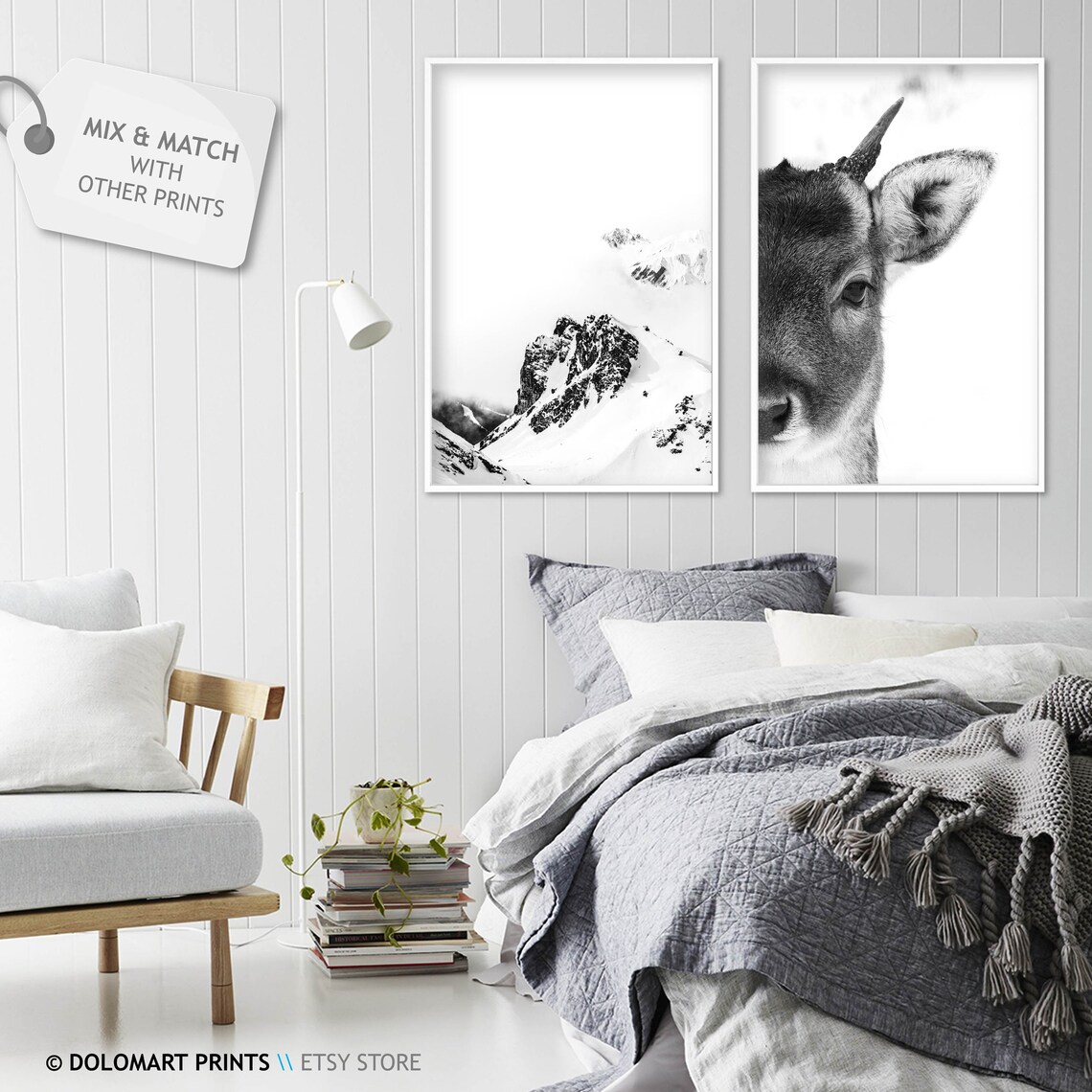 Deer Wall Art, Wilderness Photography Art Print - Image 2