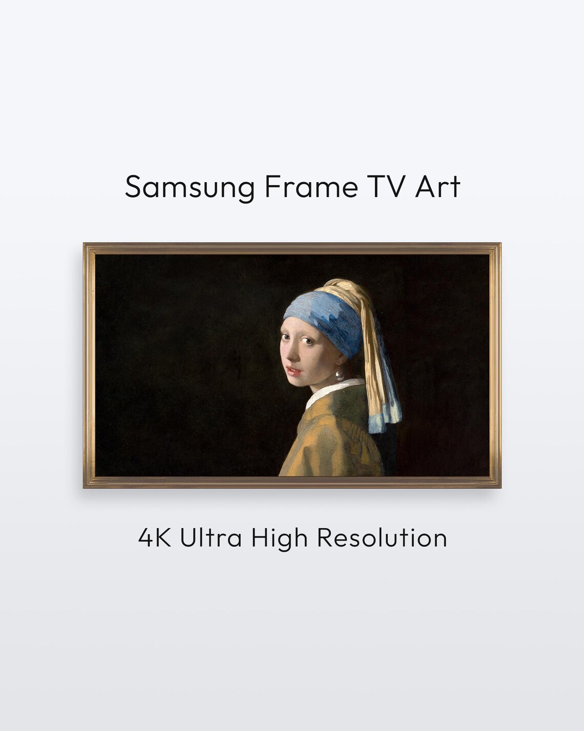Girl With A Pearl Earring, Vermeer Art Print