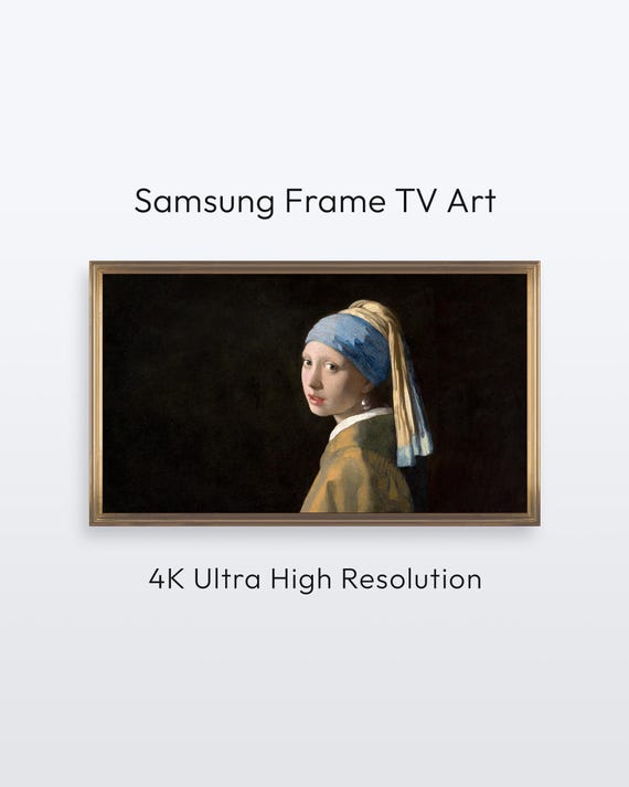Girl With A Pearl Earring, Vermeer Art Print
