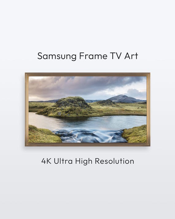 Iceland Landscape Samsung Frame Tv Fine Art Nature Photography 4k Print