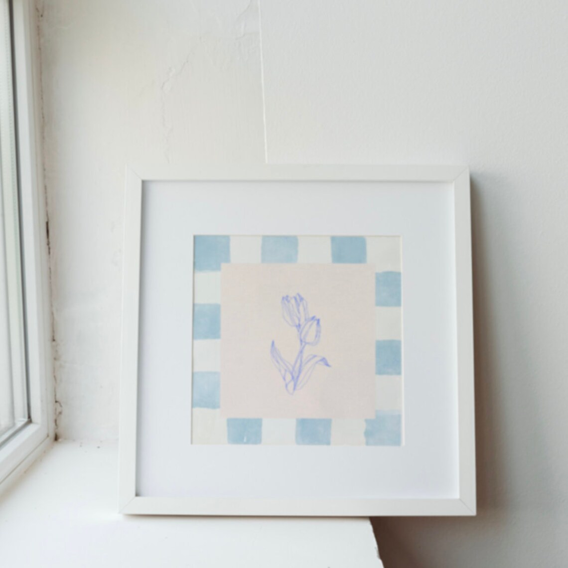 Tulip Illustration Print, Trendy Botanical Decor - Image 3