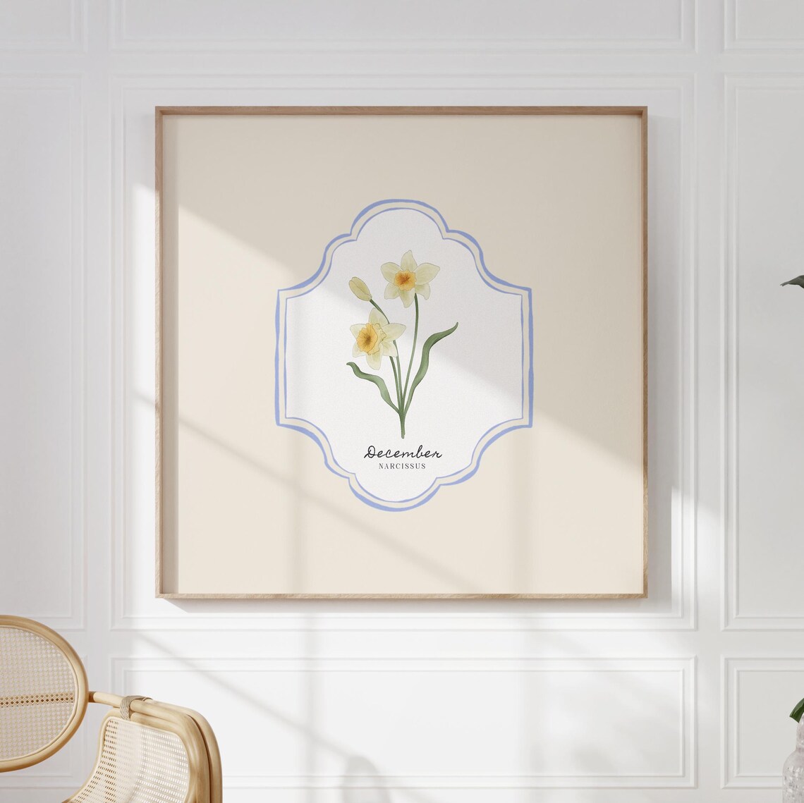 December Birth Month Flower Personalized Gift - Image 4